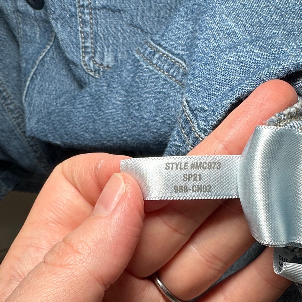 Madewell Denim Utility Shirtdress - Picture 8 of 13